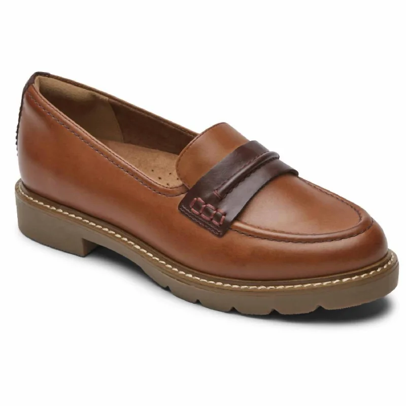 Women's Janney Loafer In Tan