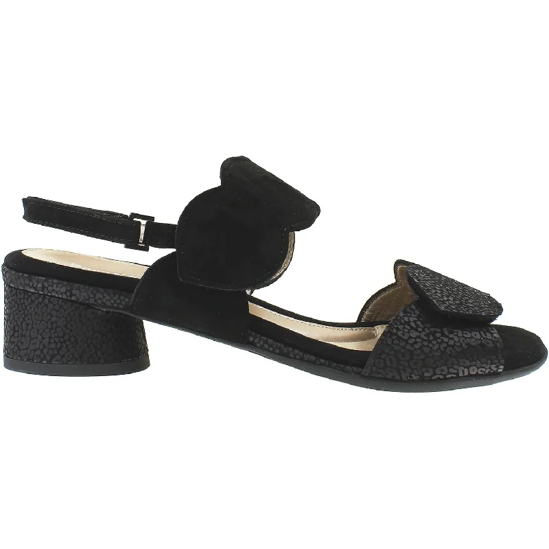 The Best Prices Women's BeautiFeel Elsie Black Leo Matt Print Suede Combi