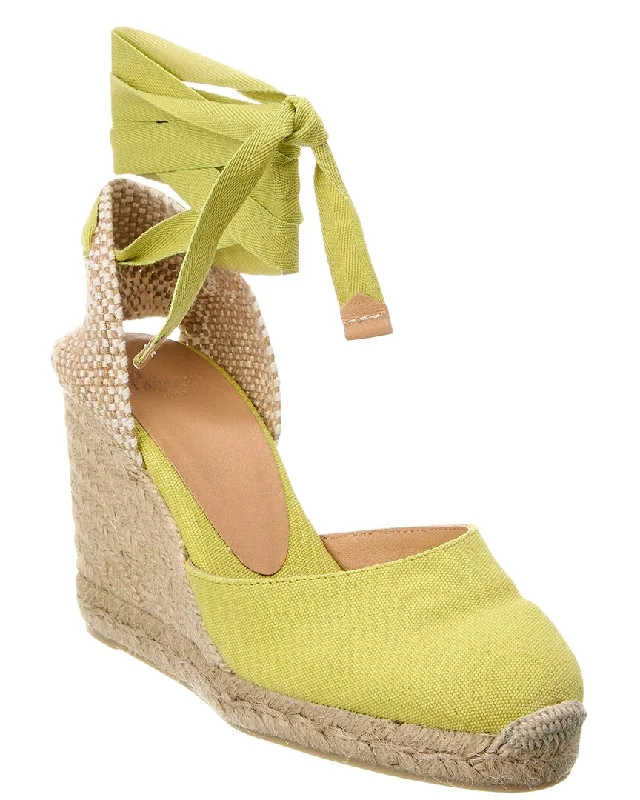 Castañer Carina Canvas Wedge Sandal