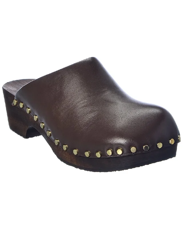 Khaite Lucca Leather Clog