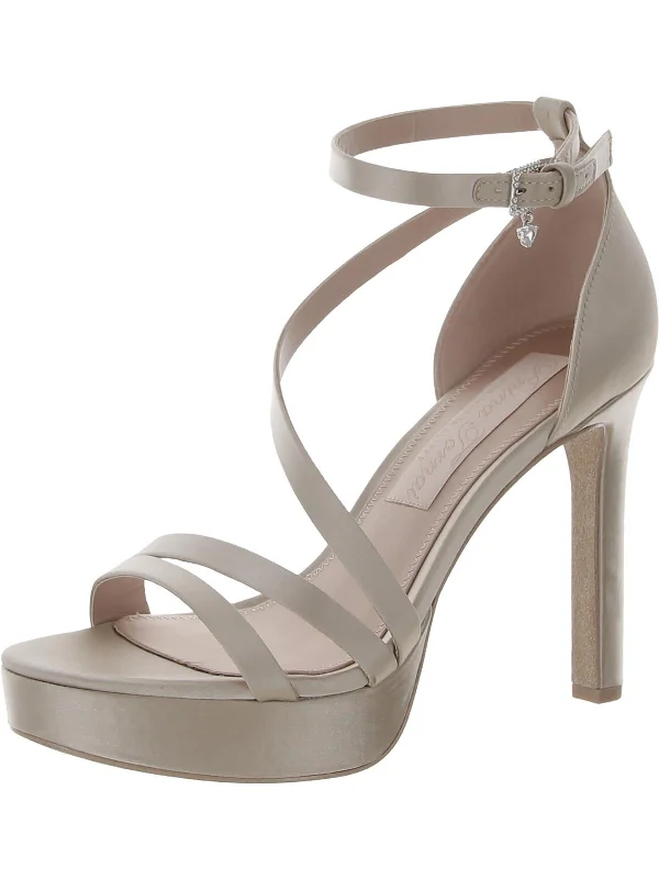 Weekend Bargains to Relish Love 2 Womens Leather Ankle Strap Heels