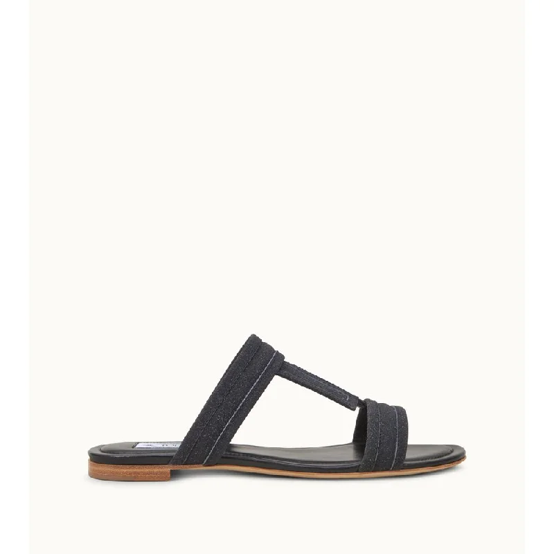 Online Exclusive Sandals in Glittery Leather