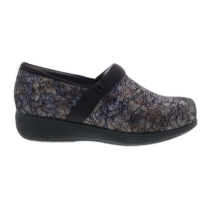 Epic Deals Softwalk Meredith Sport S1990-714 Womens Gold Leather Clog Flats Shoes