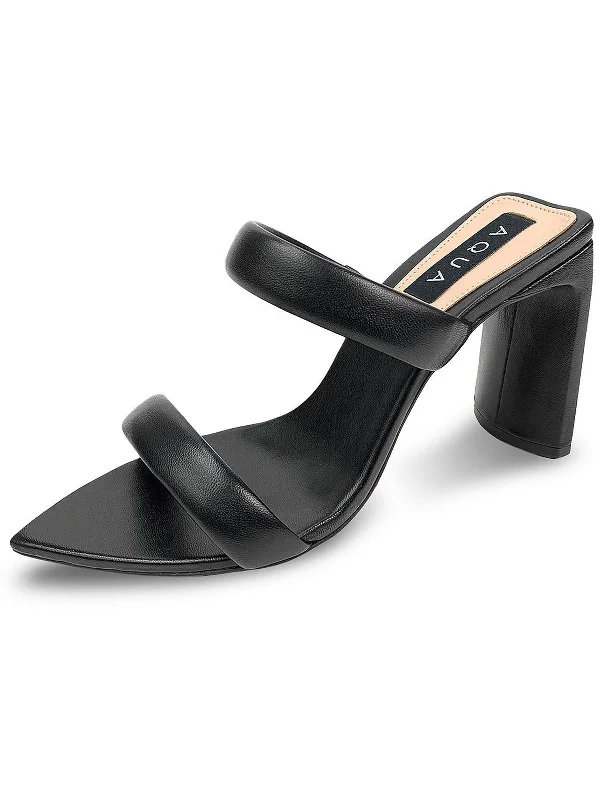 Weekend Special Strappy  Womens Dressy Leather Heels