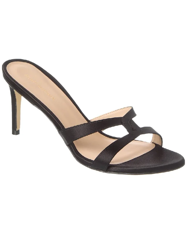 Big Savings Stuart Weitzman Soiree Sleek 75 Satin Sandal