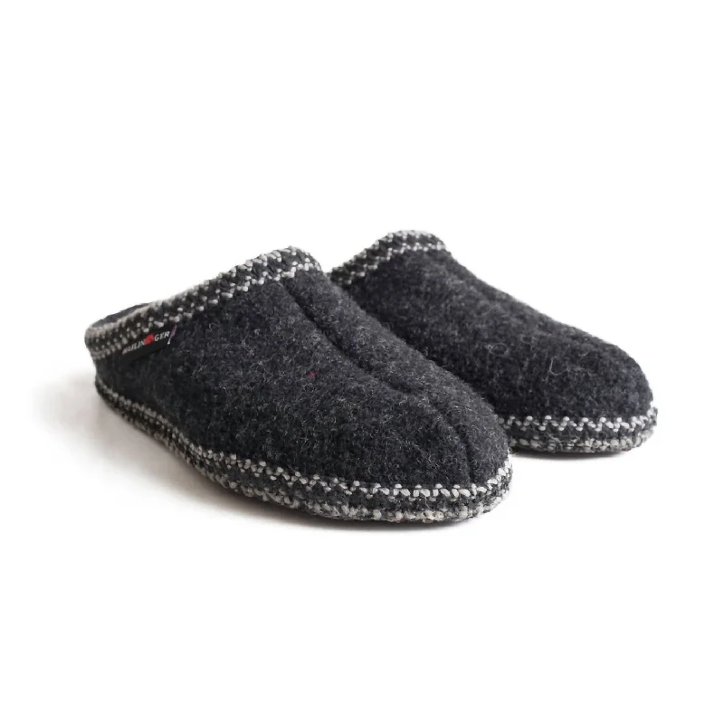 Today Only Unisex As Wool Slipper In Charcoal