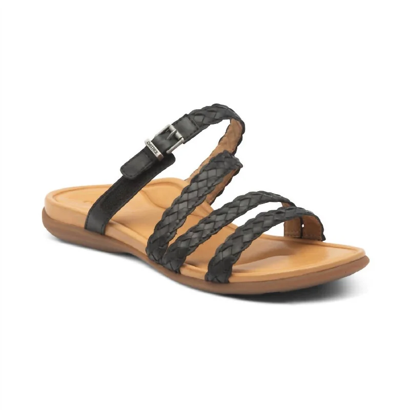 Weekend Discounts to Relish Women's Brielle Slip On Sandal In Black