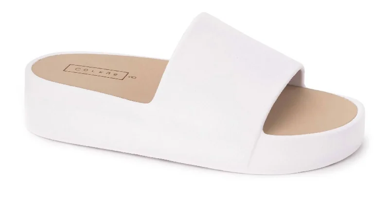 Women's Popsicle Sandal In White