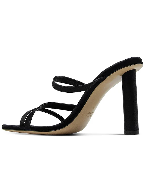 Price Drop Womens Slip On Open Toe Heels