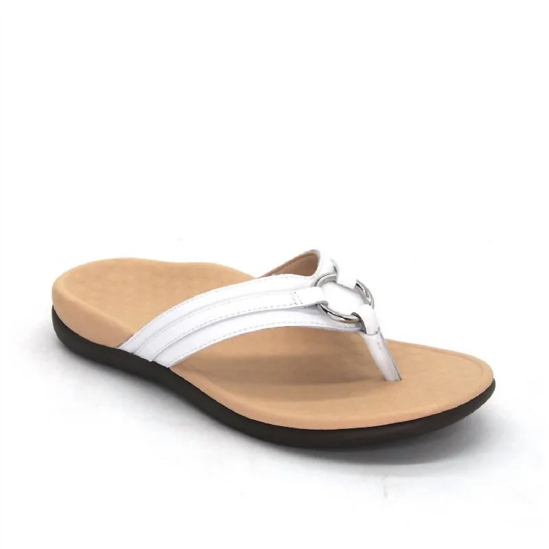 Hurry In Women's Tide Aloe Sandal - Medium Width In White