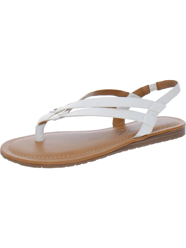 TIME-Limited Offer Yasmin Womens Slip On Stretch Thong Sandals