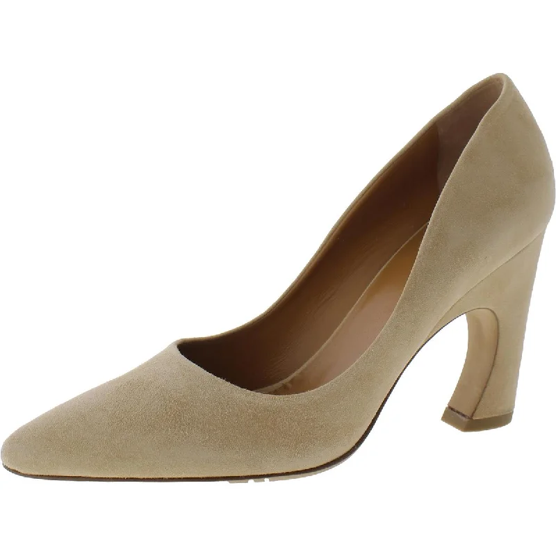 OLI PUMP Womens Leather Suede Pumps