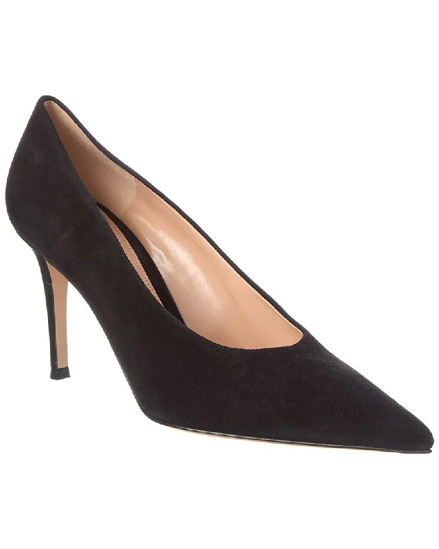 Stock Up and Save Gianvito Rossi Robbie 85 Suede Pump