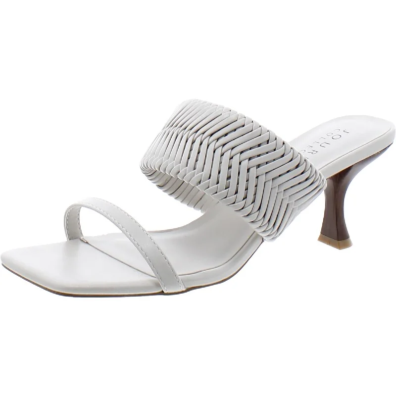 Epic Deals Womens Comfort Insole Faux Leather Heels