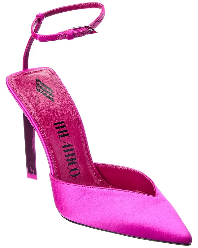 The Attico Perine 105 Satin Pump